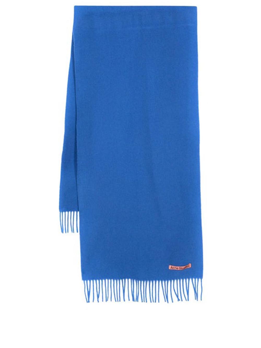ACNE STUDIOS-Fringe wool scarf-