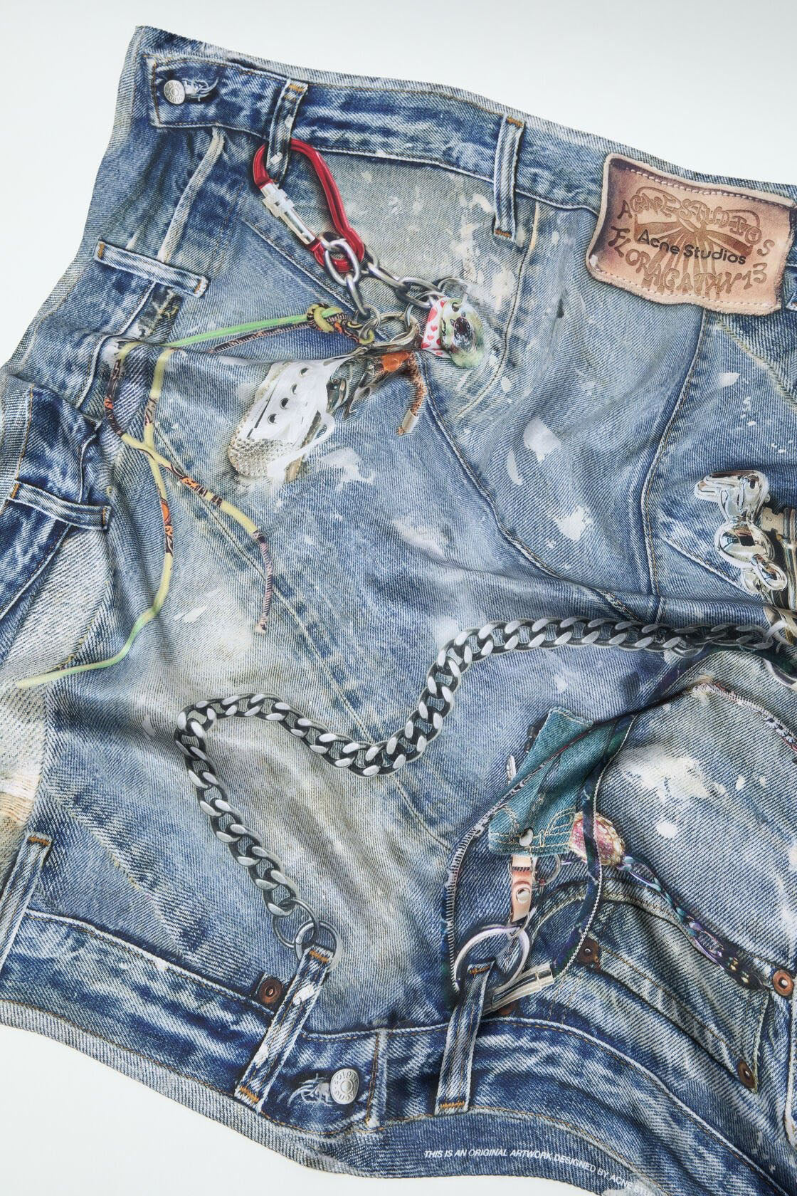 ACNE STUDIOS-LIGHT SCARF-