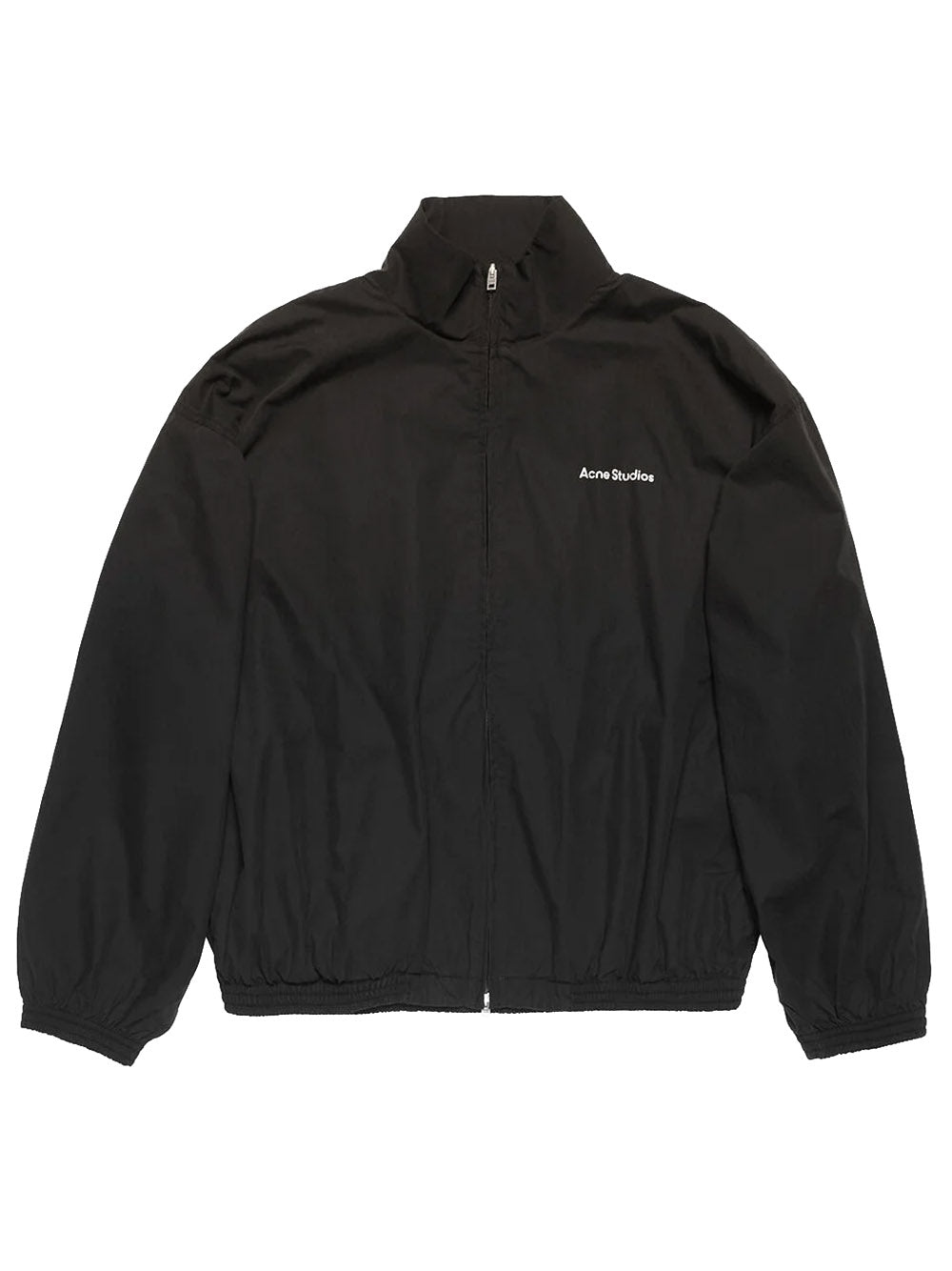 ACNE STUDIOS-Zip-up jacket with logo-B90863 900 – Dope