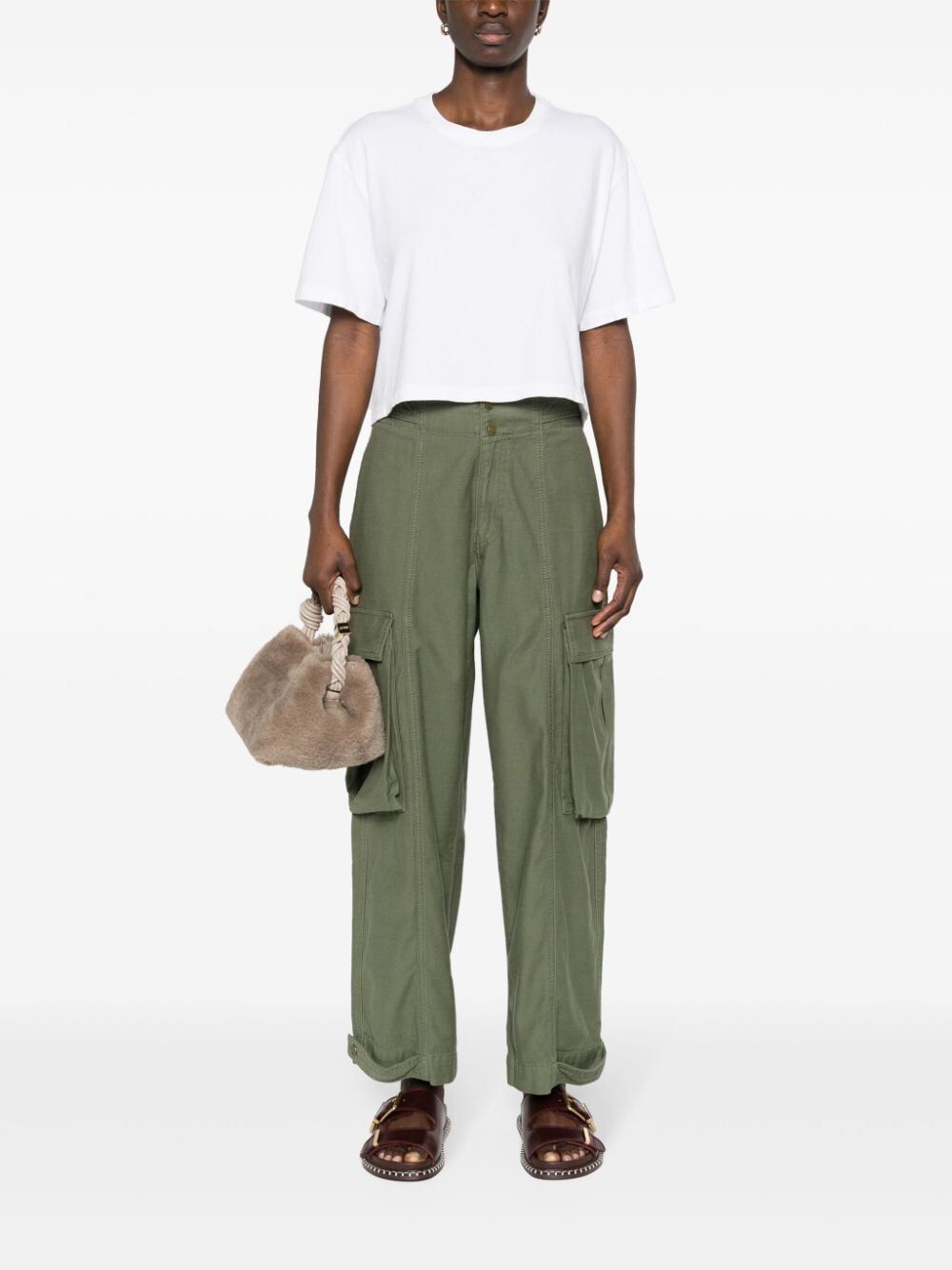 AGOLDE-anya tee (organic cotton)-