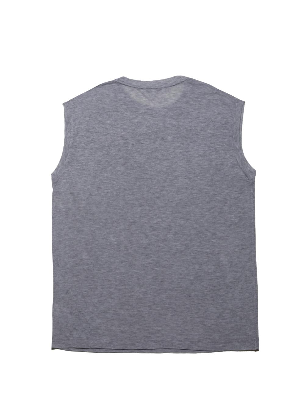 AGOLDE-raya muscle tee in grey heather-