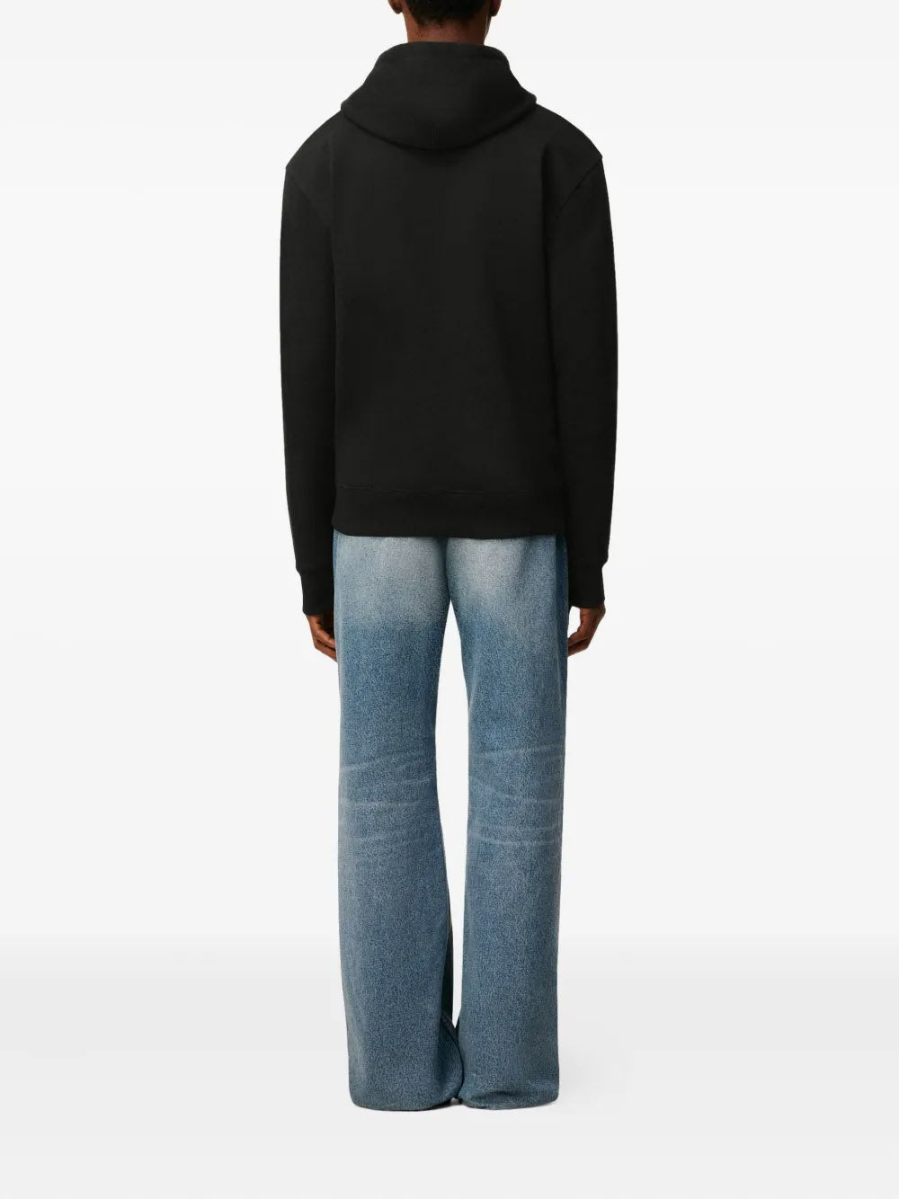 AMI PARIS-Hoodie in pile di cotone biologico-