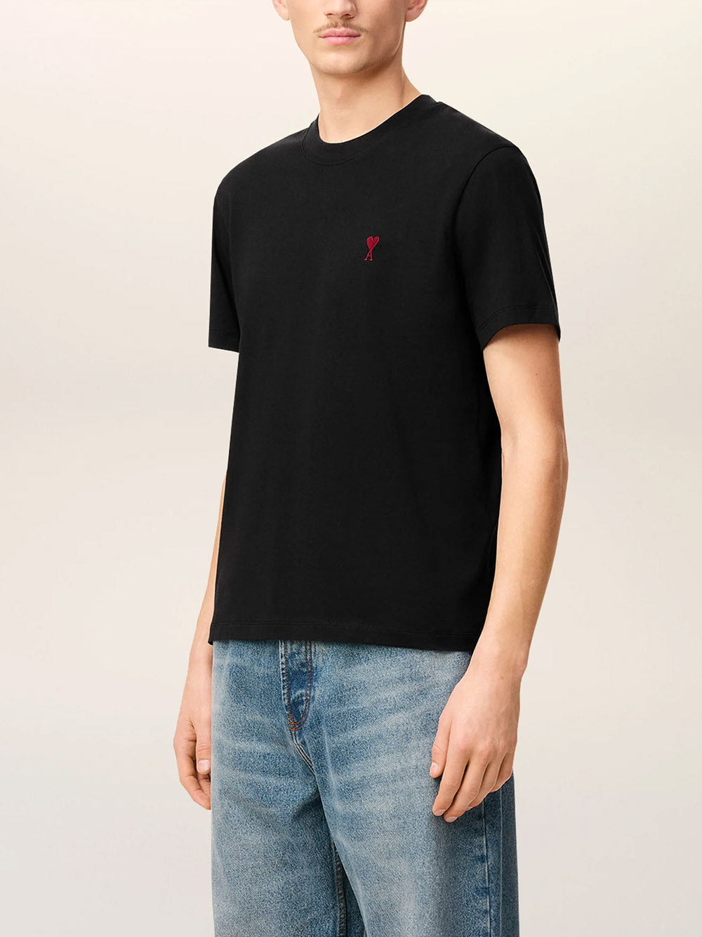 AMI PARIS-T-shirt in cotone organico-