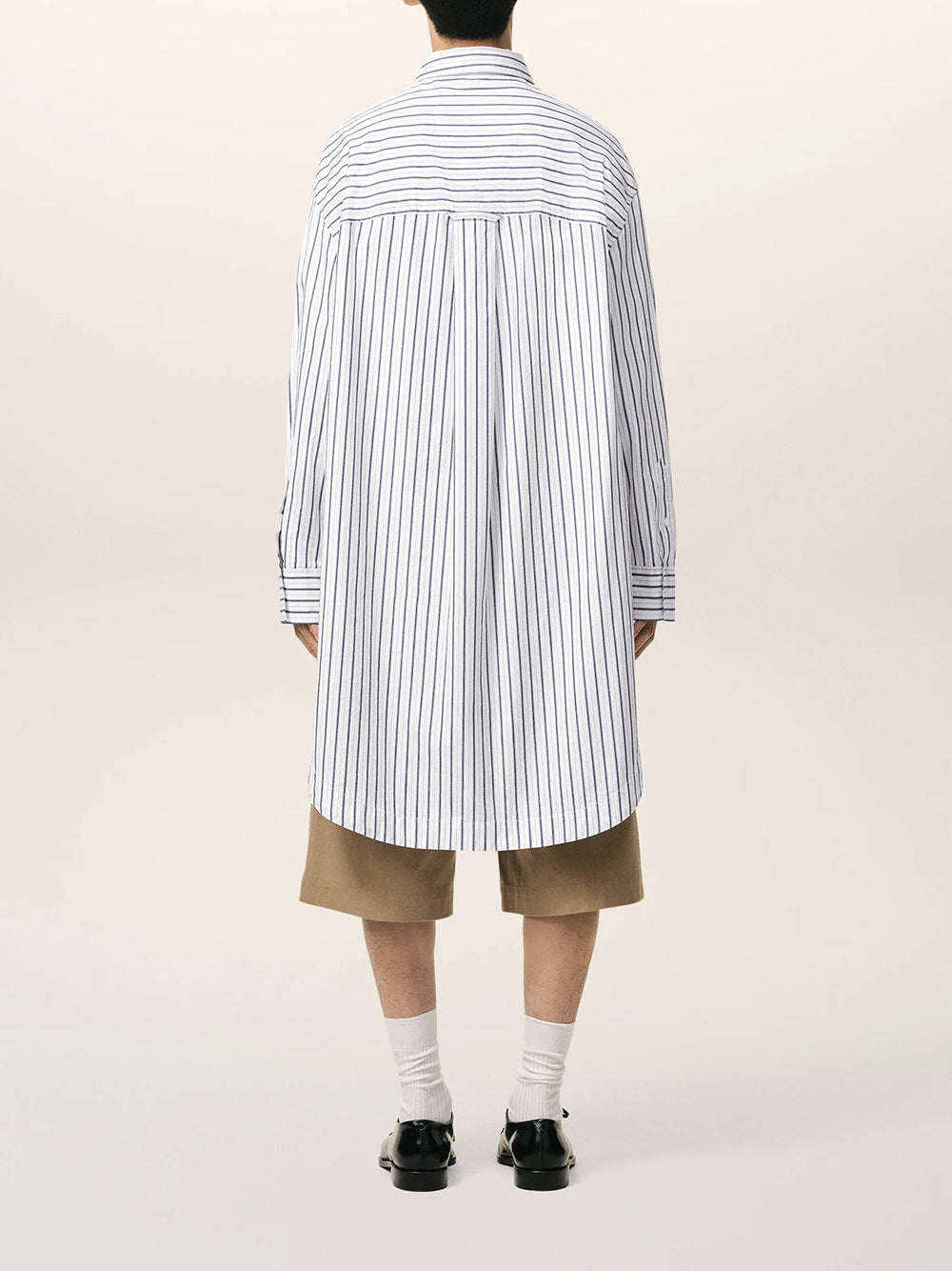 AMI PARIS-LONG SLEEVE WIDE SHIRT DRESS-