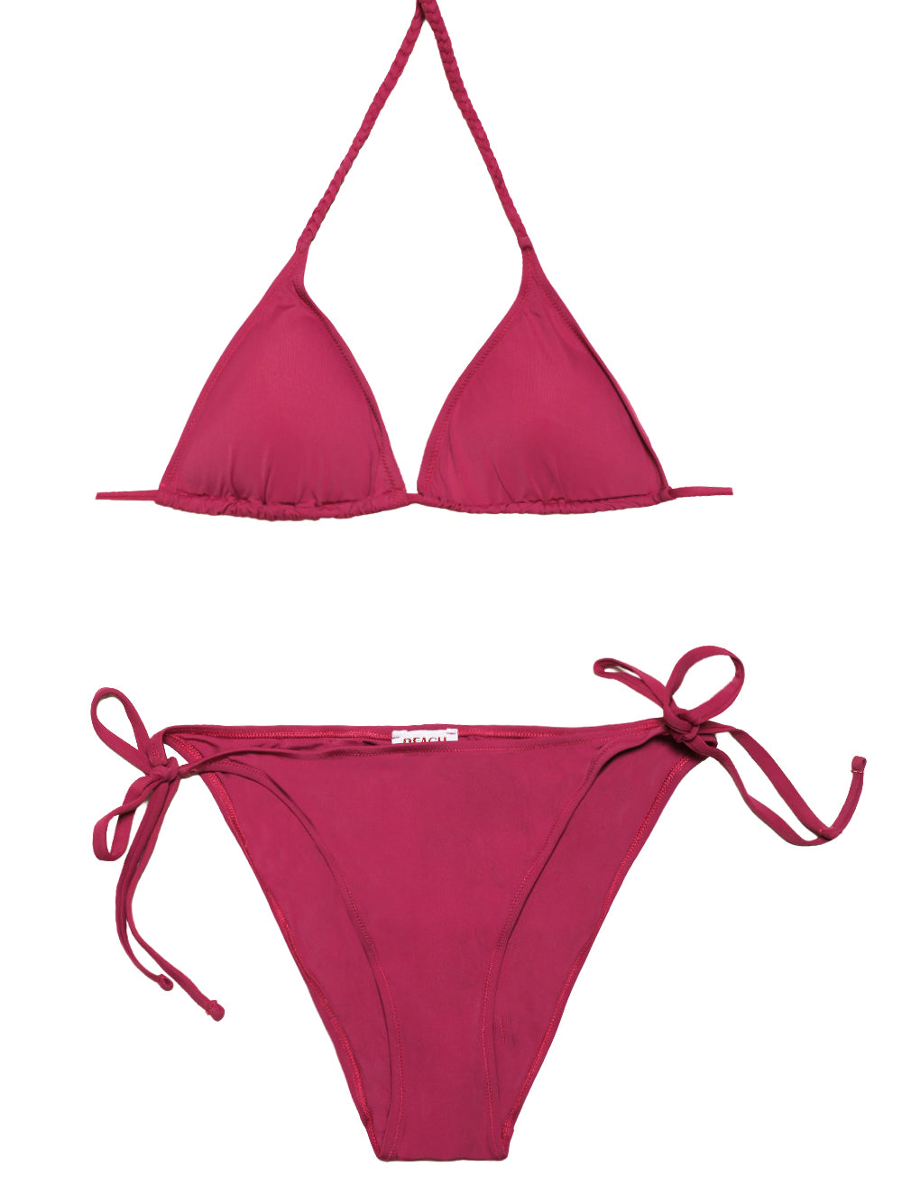 BEACHSIDE-BIKINI LACCETTI IN TRECCIA-