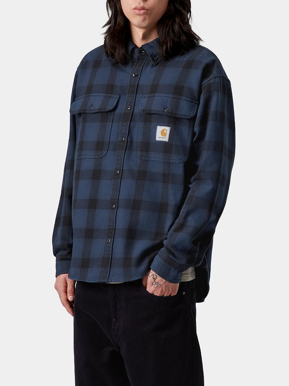 CARHARTT WIP-L/S Edmands Shirt-