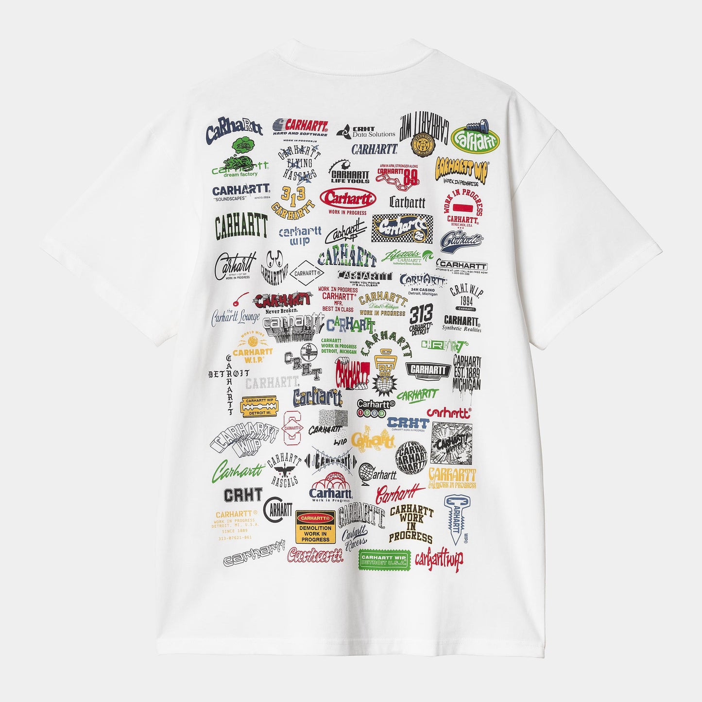 CARHARTT WIP-S/S Logo T-Shirt-