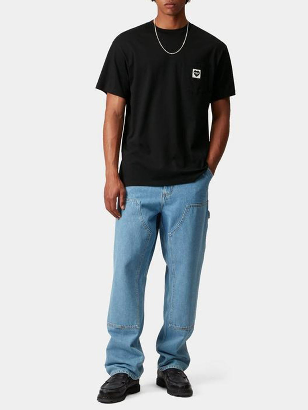 CARHARTT WIP-S/S Pocket Heart T-Shirt-