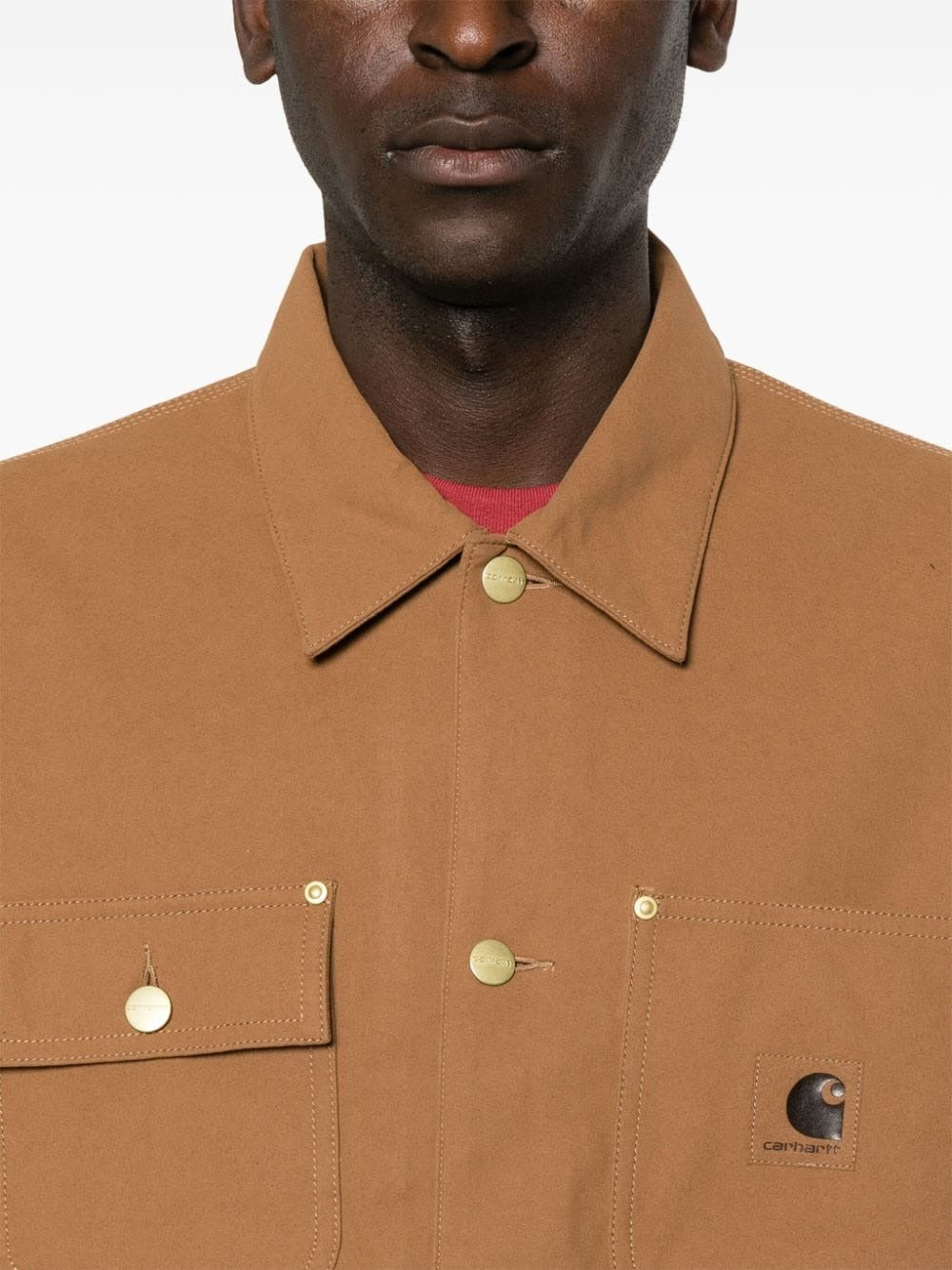 CARHARTT WIP-Suede Michigan Coat-I033717 HZXX