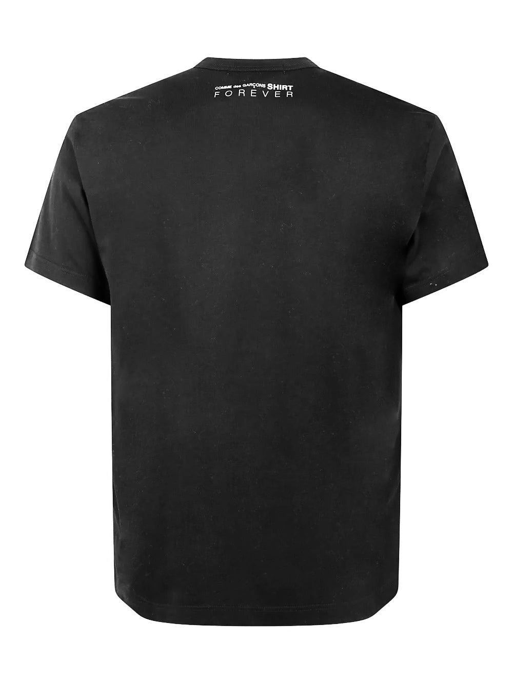 COMME DES GARÇONS SHIRT-back-logo cotton T-shirt-