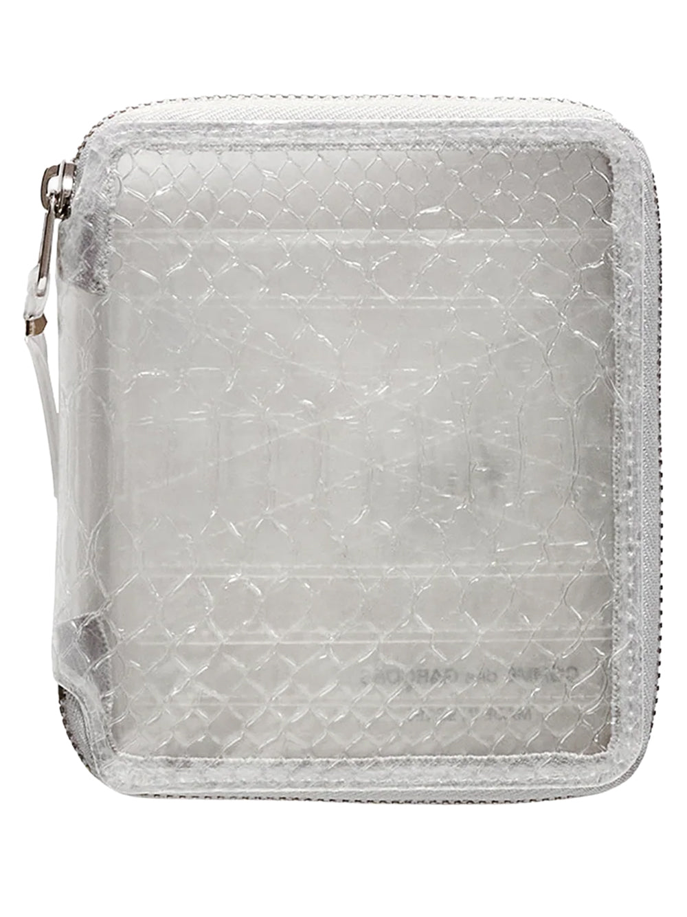 COMME DES GARÇONS WALLET-SNAKE TRANSPARENT-