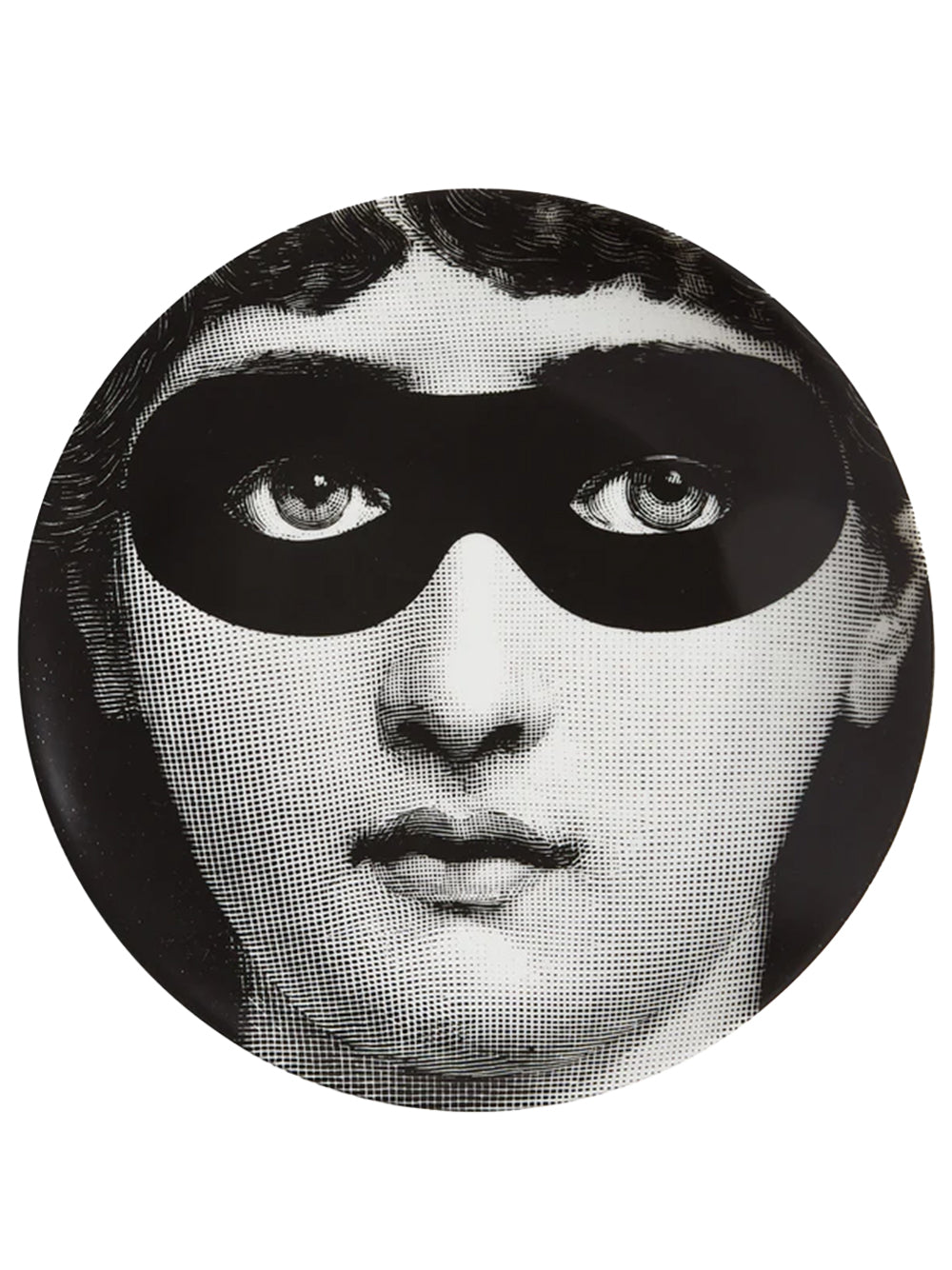 FORNASETTI-FRN PIATTO TEMA E VARIAZIONI N.22 BIANCO/NERO-