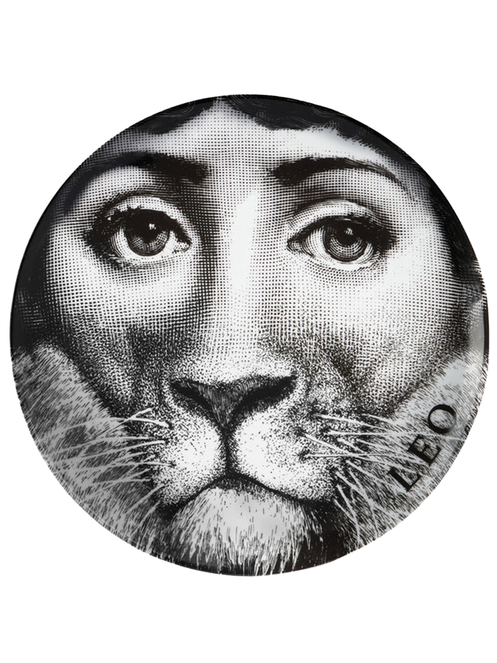 FORNASETTI-FRN PIATTO TEMA E VARIAZIONI N.352 NERO/BIANCO-