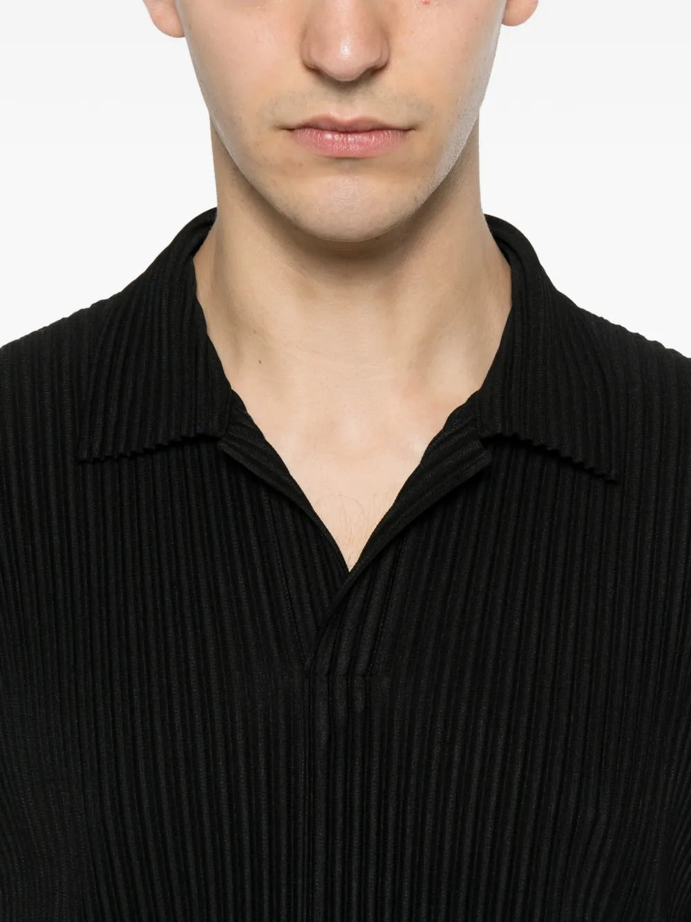 HOMME PLISSÉ ISSEY MIYAKE-Pleated short-sleeved T-shirt-