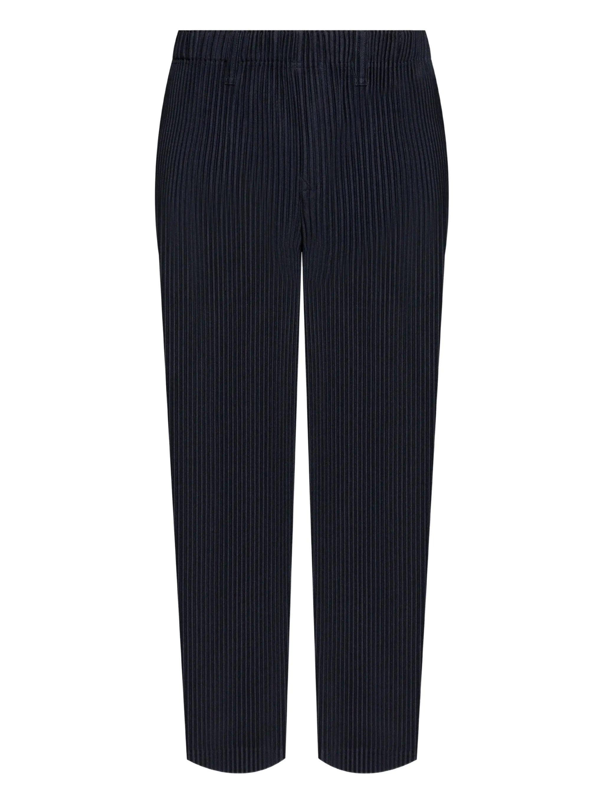 HOMME PLISSÉ ISSEY MIYAKE-pleated straight-leg trousers-HP57JF550