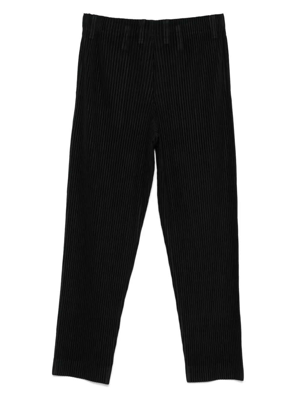 HOMME PLISSÉ ISSEY MIYAKE-plissé-effect trousers-