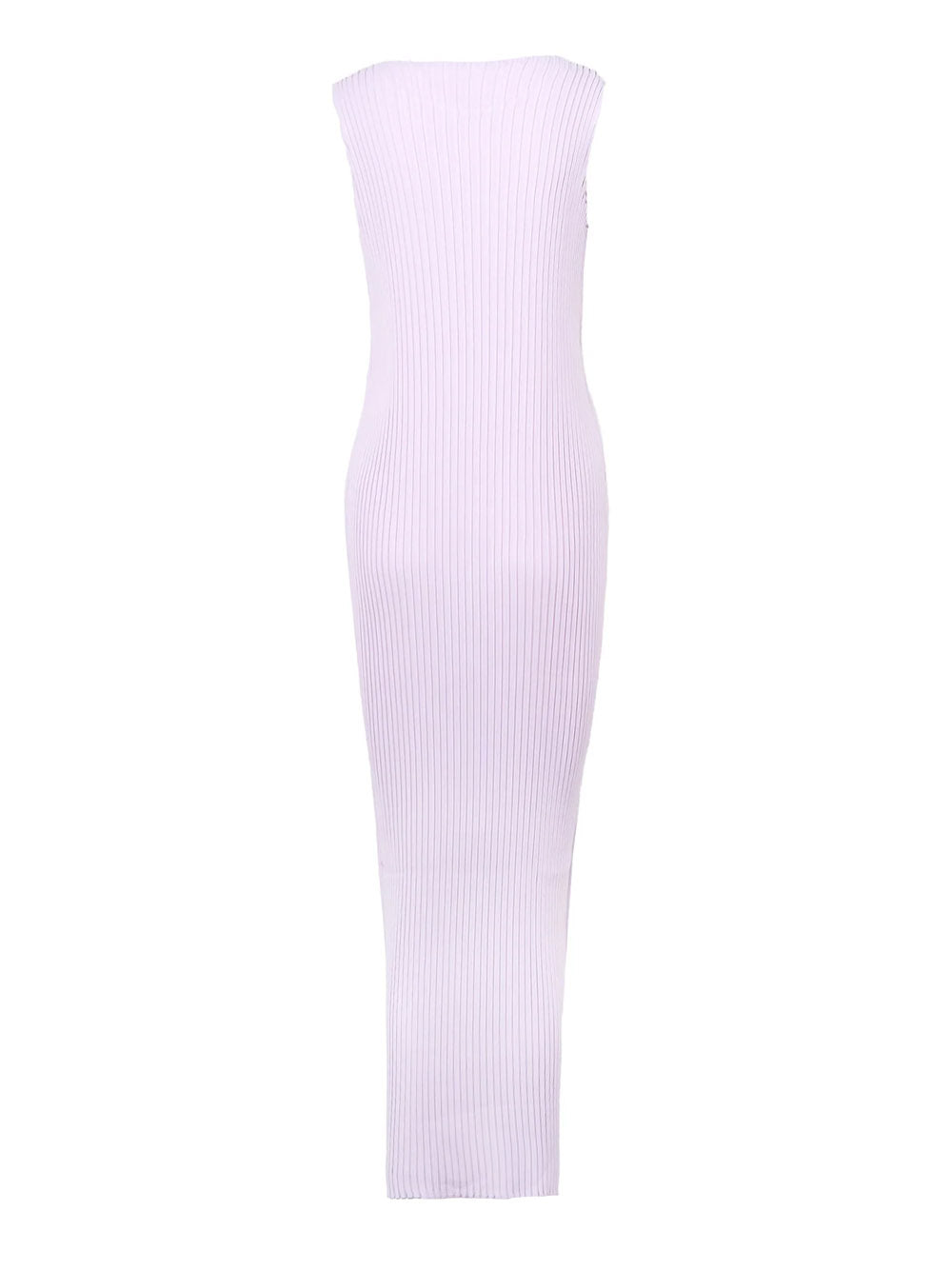 ISSEY MIYAKE-Pressed Flora Pleats Solid Pleated Dress-