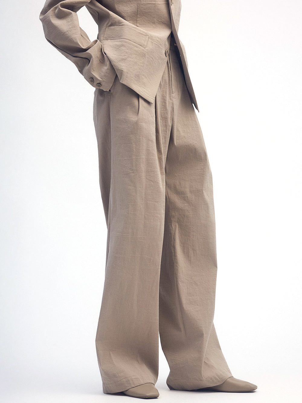 ISSEY MIYAKE-PANTS-