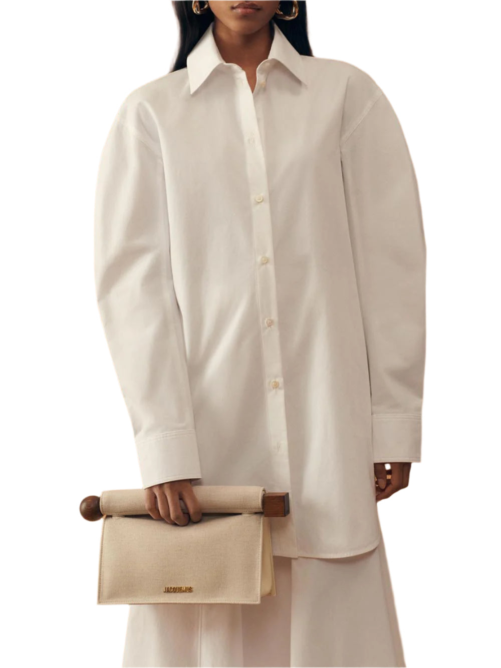 JACQUEMUS-LA POCHETTE ROND CARRE-