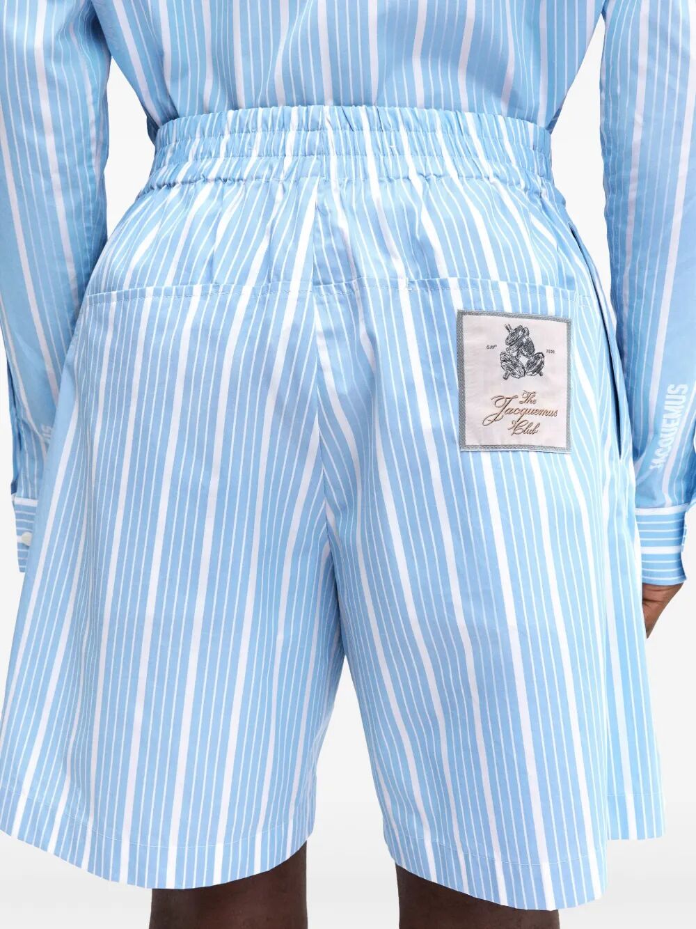 JACQUEMUS-LE SHORT ALOE-