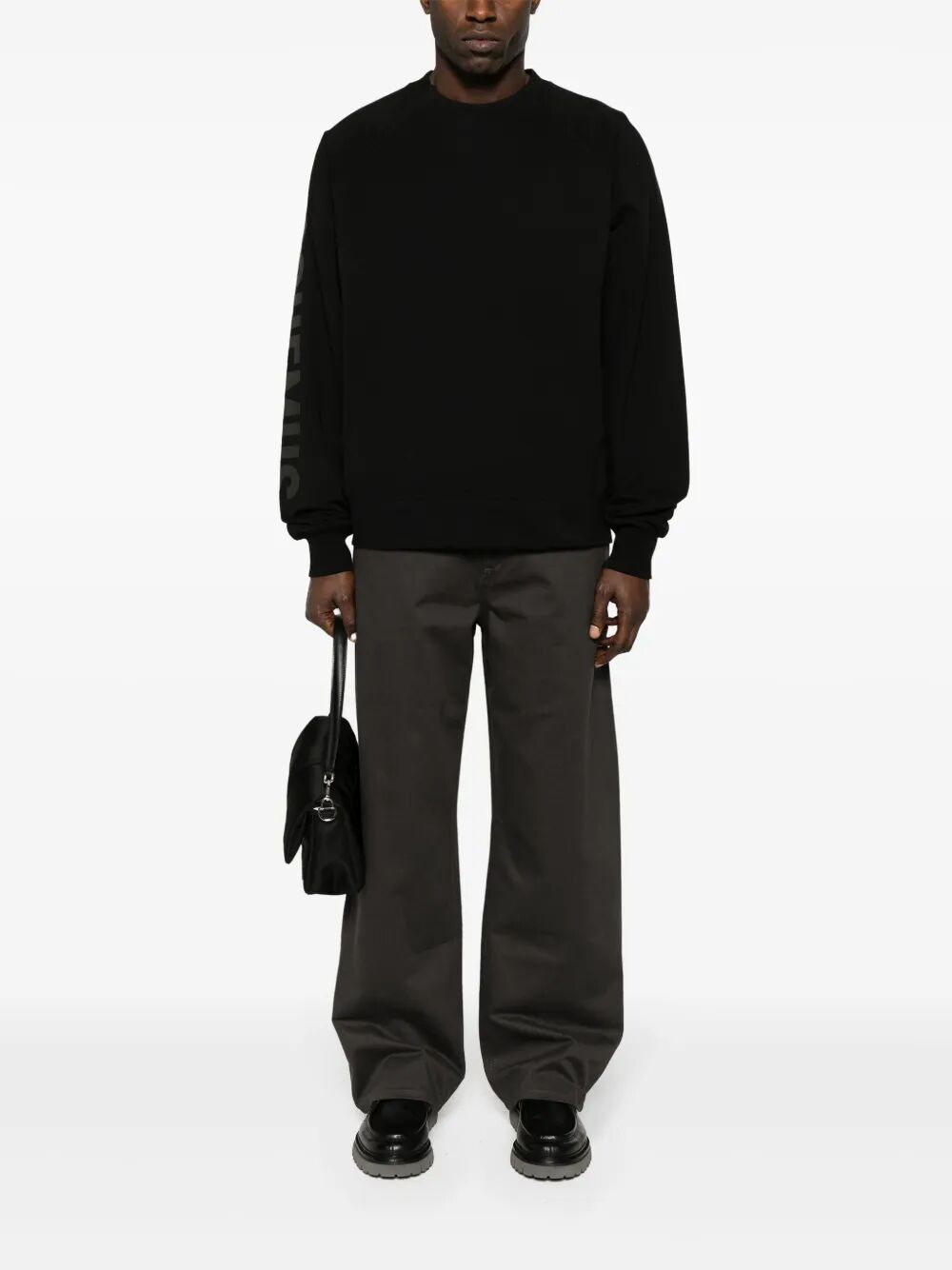 JACQUEMUS-LE SWEATSHIRT TYPO-