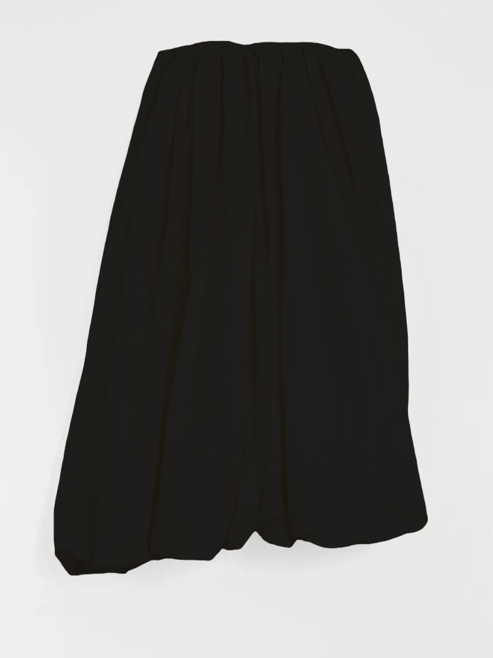 Bustier dress in light taffeta