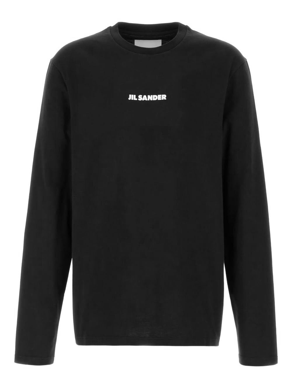 JIL SANDER-logo long-sleeve T-shirt-J22GC0236J20103 001 – Dope