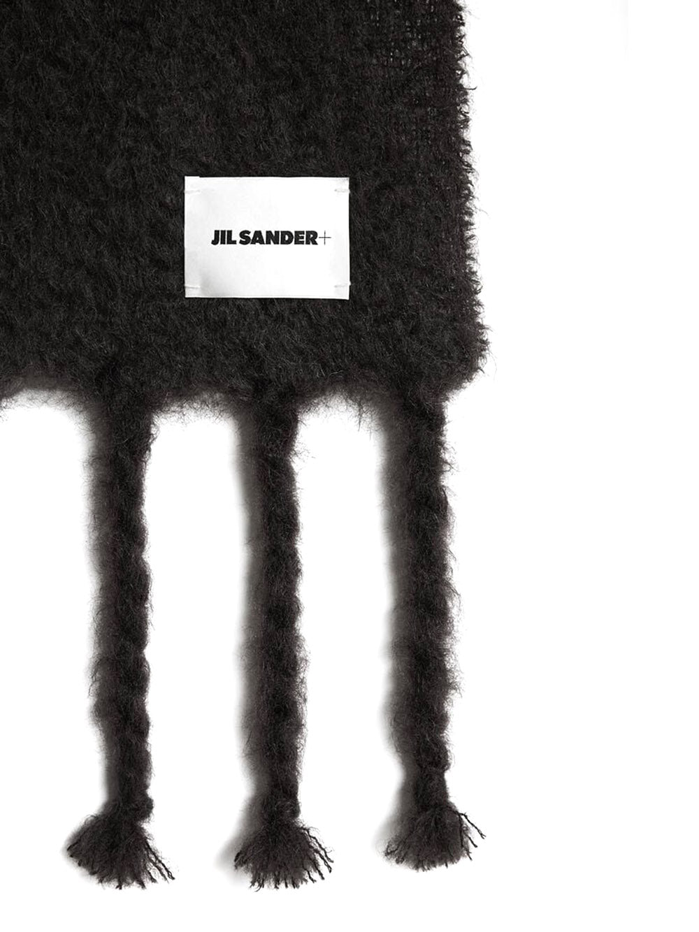 JIL SANDER-PLAIN SCARF + LABEL "JILSANDER+"-