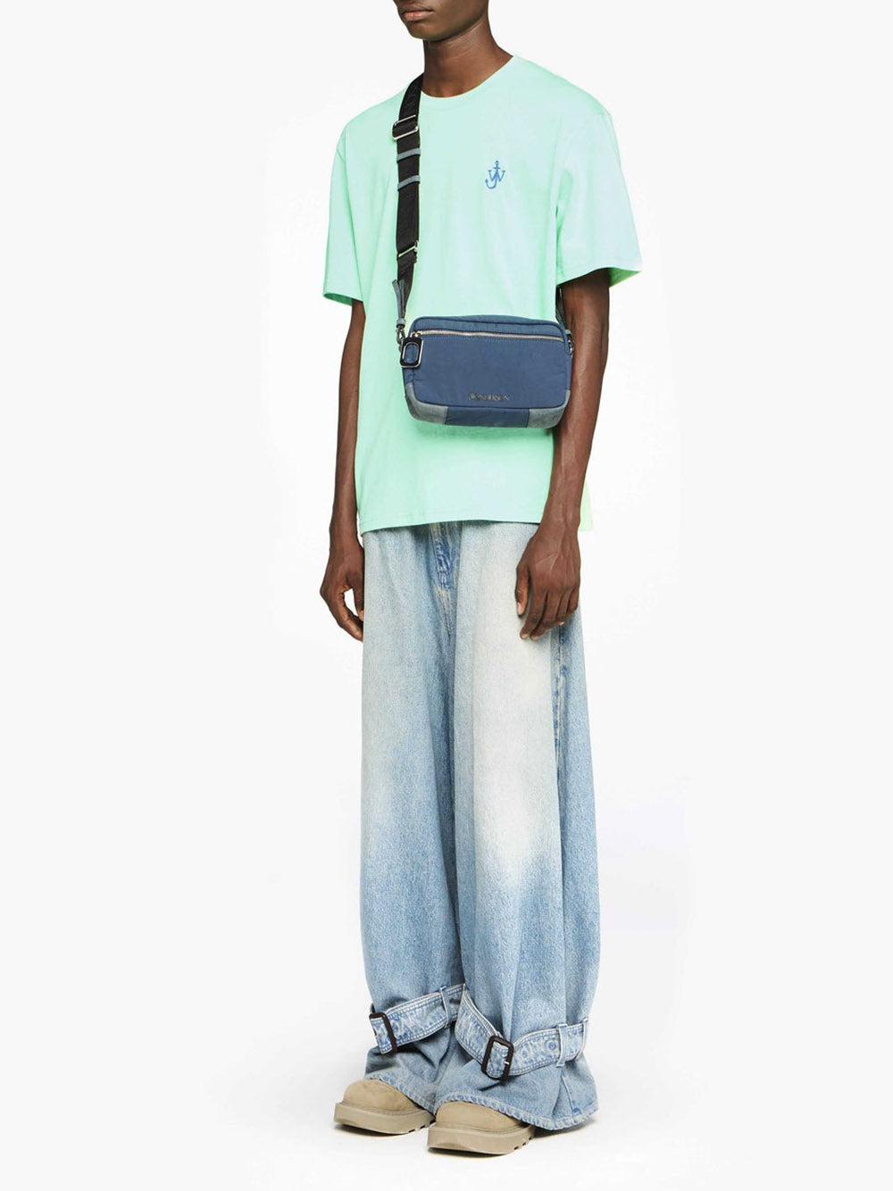 JW ANDERSON-ANCHOR EMBROIDERY T-SHIRT-