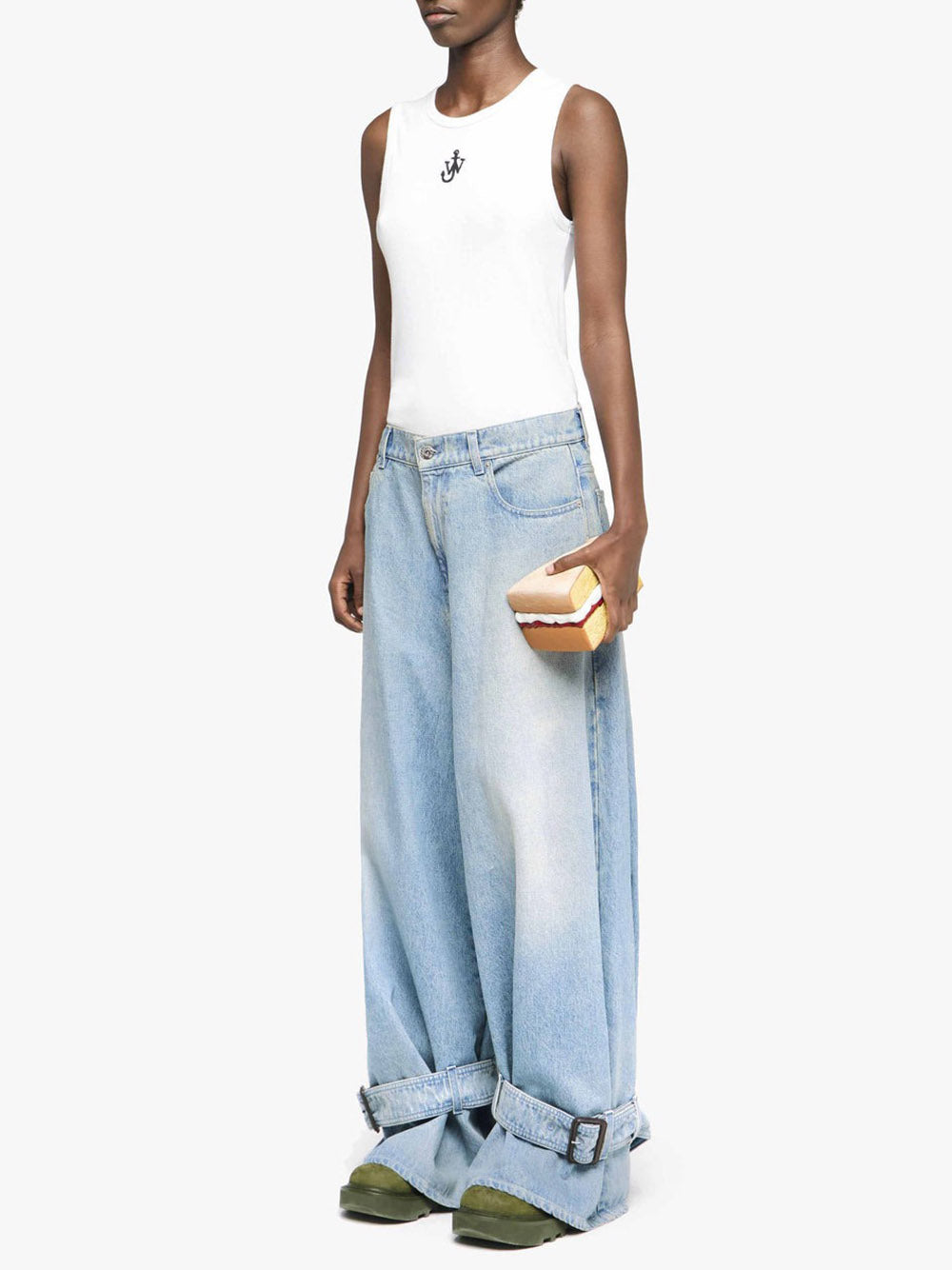 JW ANDERSON-ANCHOR EMBROIDERY VEST-