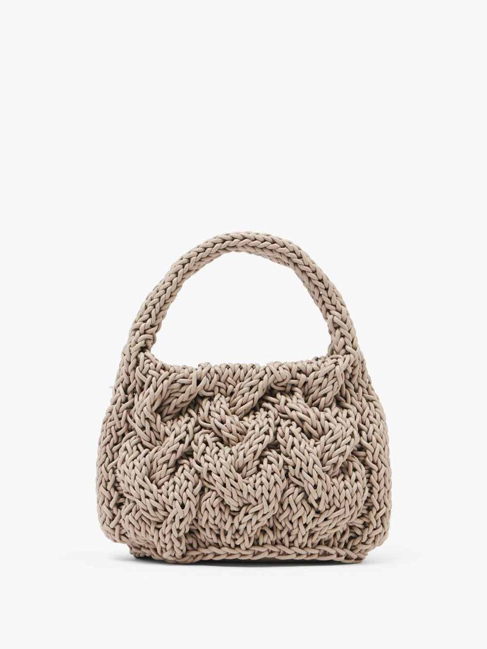 JW ANDERSON-SMALL CABLE KNIT BAG-