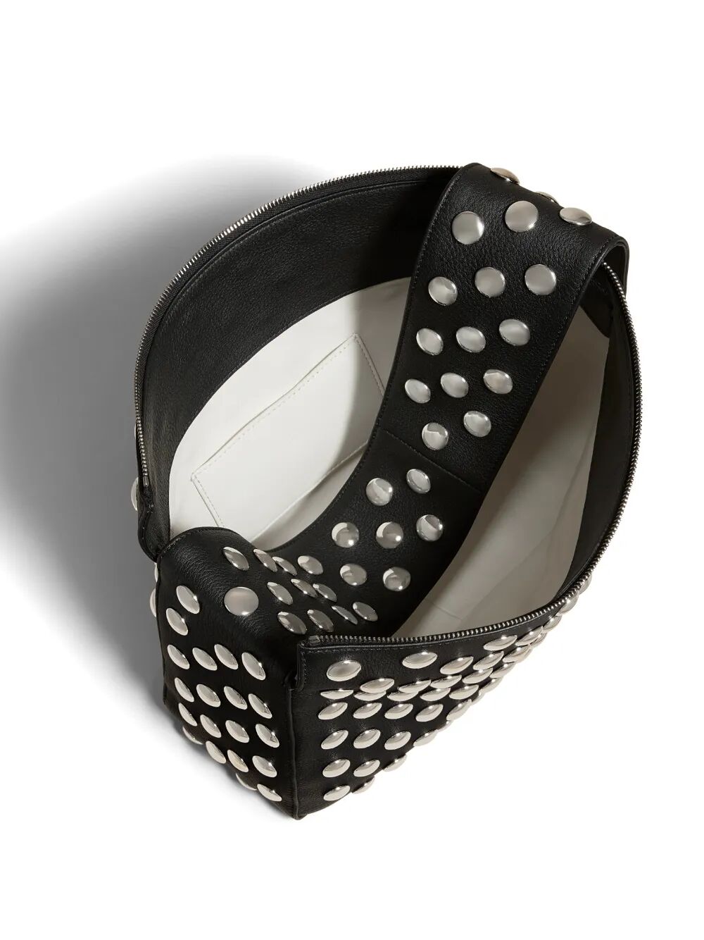 KHAITE-ELENA SHOULDER BAG W/ SILVER STUDS-