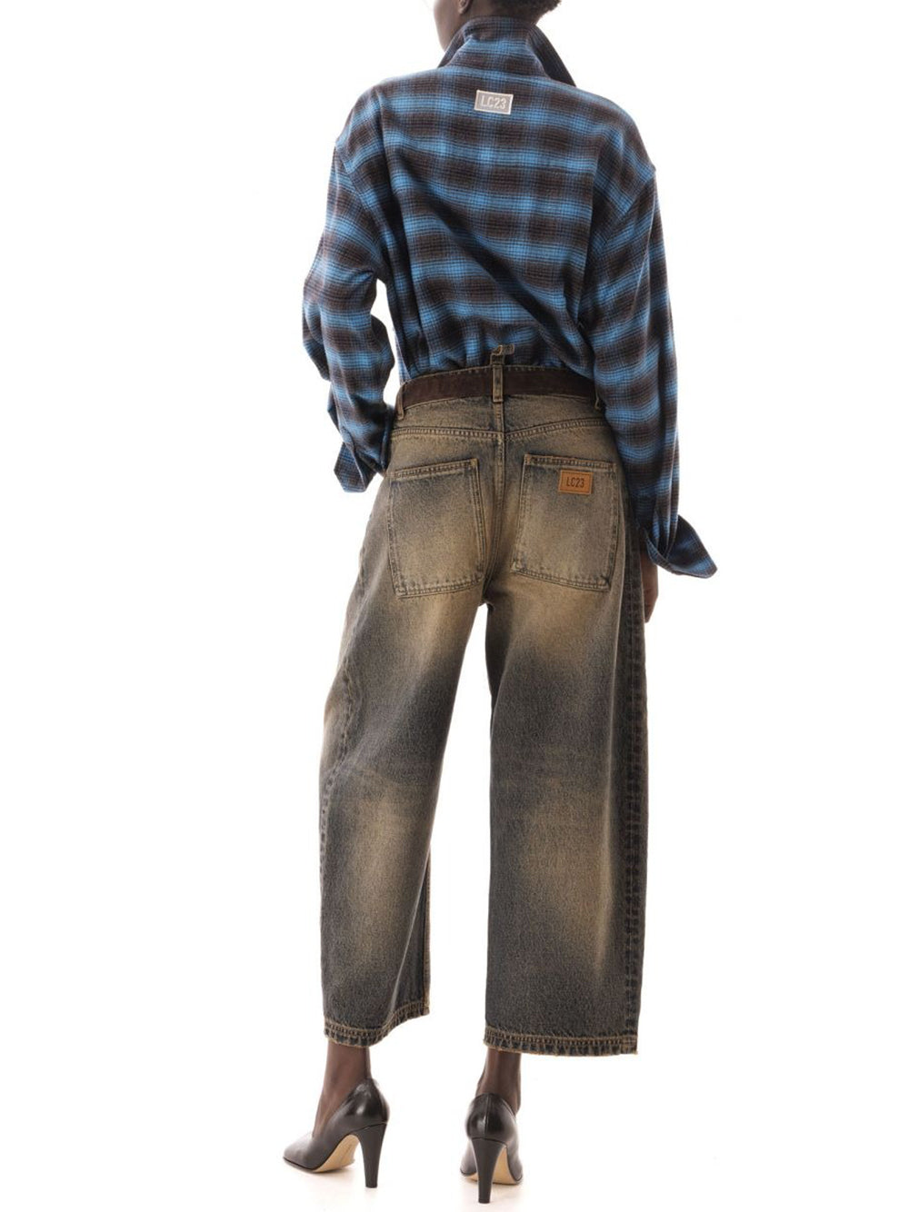 LC23-CHECK FLANNEL SHIRT-