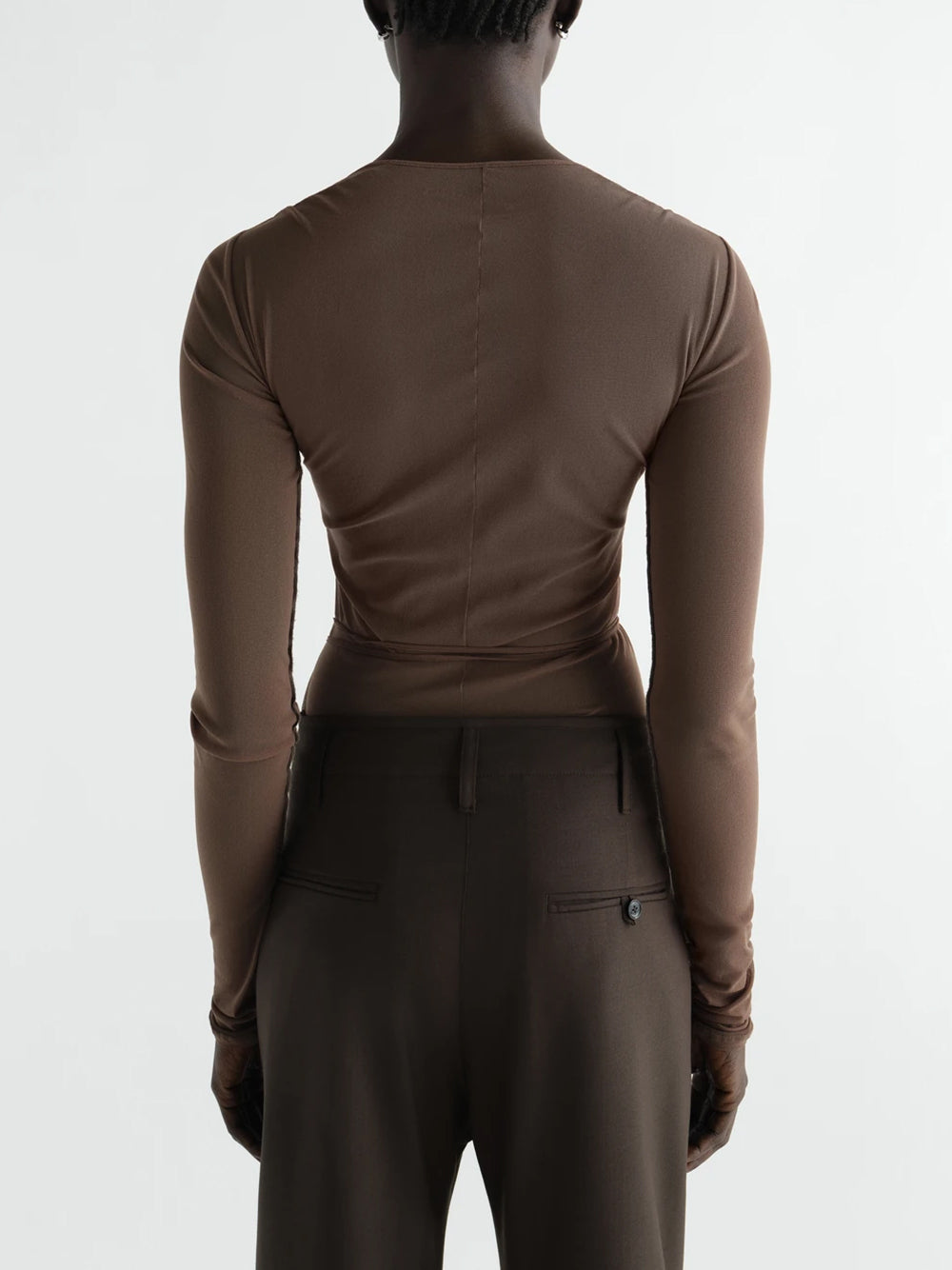 LEMAIRE-BALLERINA KNOTTED TOP-