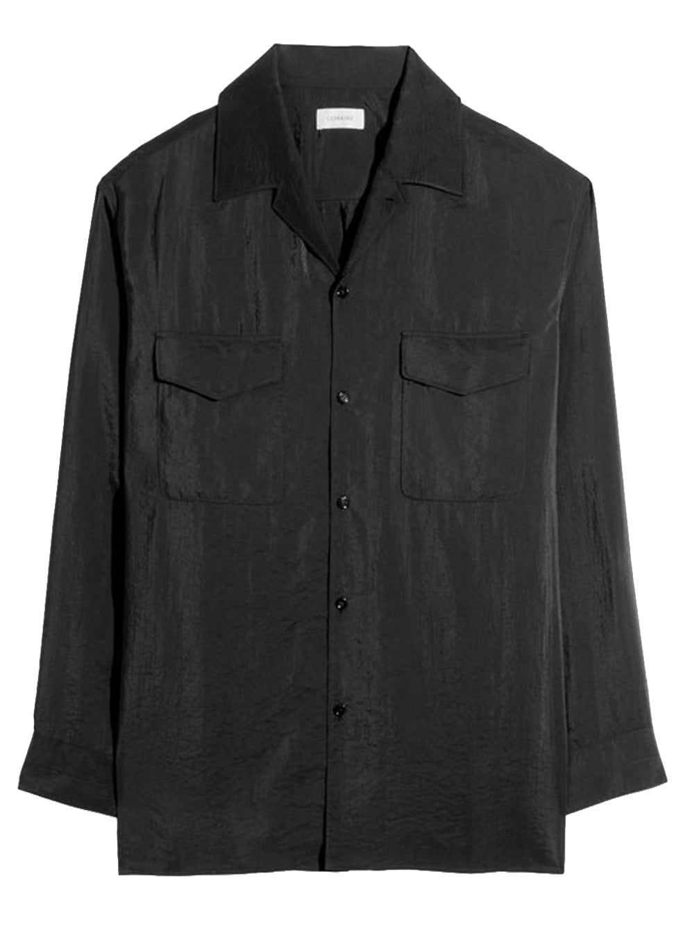 LEMAIRE-CONVERTIBLE COLLAR SHIRT-SH1233 LF1308 BK999 – Dope