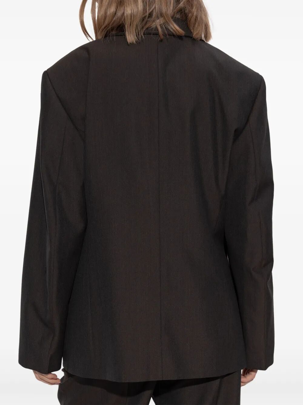 LEMAIRE-DOUBLE-BREASTED TAILORED JACKET-