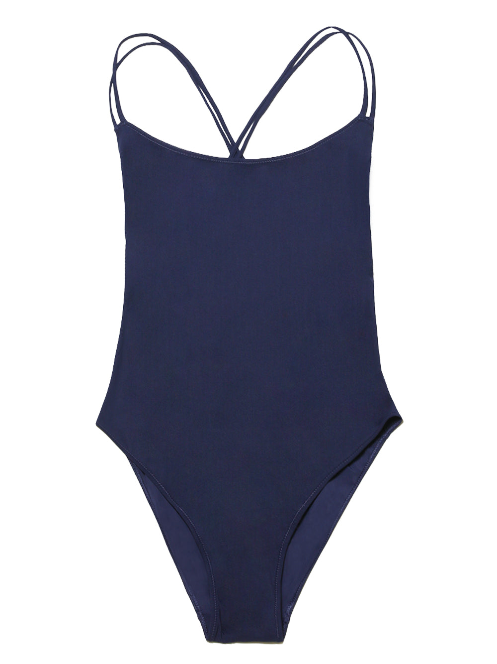 LIDO-ONE PIECE / DOUBLE THIN CROSS STRAPS-NOVANTANOVE NAVY BLUE – Dope