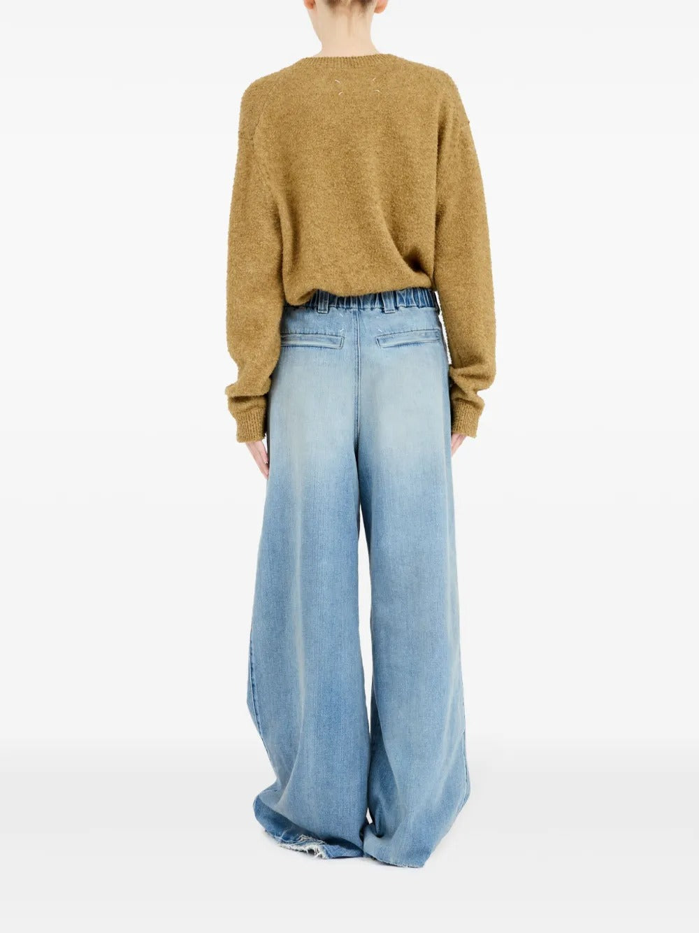 MAISON MARGIELA-WIDE LEG 5 POCKET DENIM-