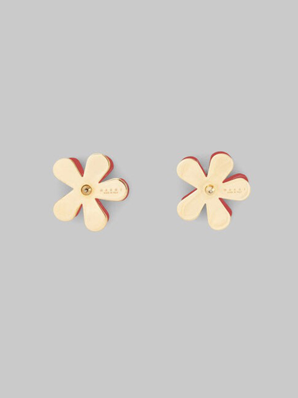 MARNI-FLOWER SHAPE EARRINGS-