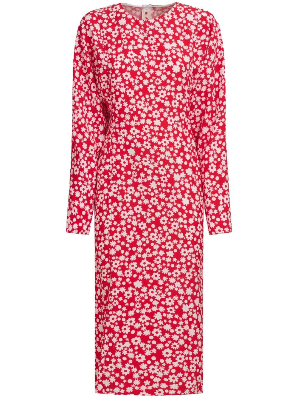 MARNI-LONG SLEEVE MIDI PENCIL DRESS-ABMA1360S0UTVA45 PFR63 – Dope MARNI-LONG SLEEVE MIDI PENCIL DRESS-ABMA1360S0UTVA45 PFR63 – Dope