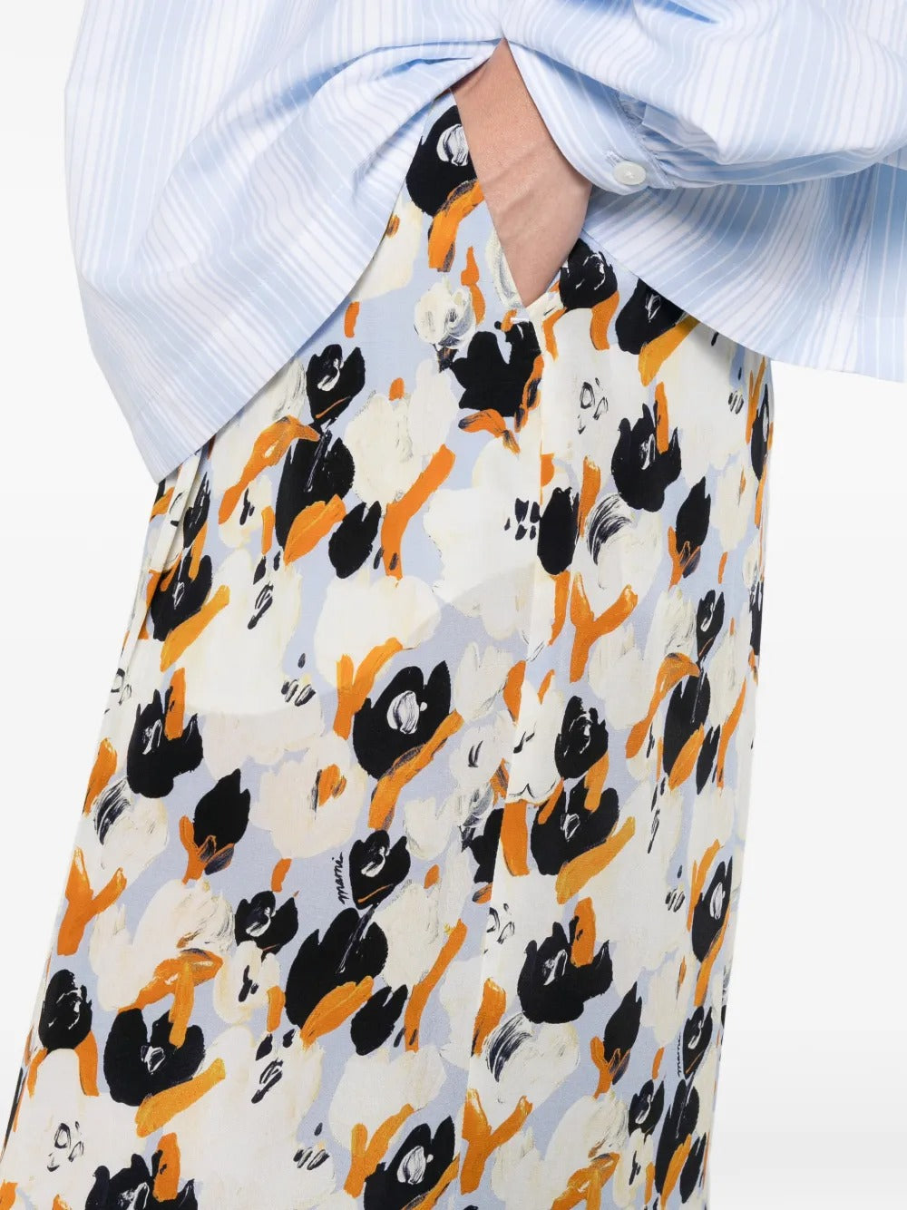 MARNI-Secret Bouquet trousers-