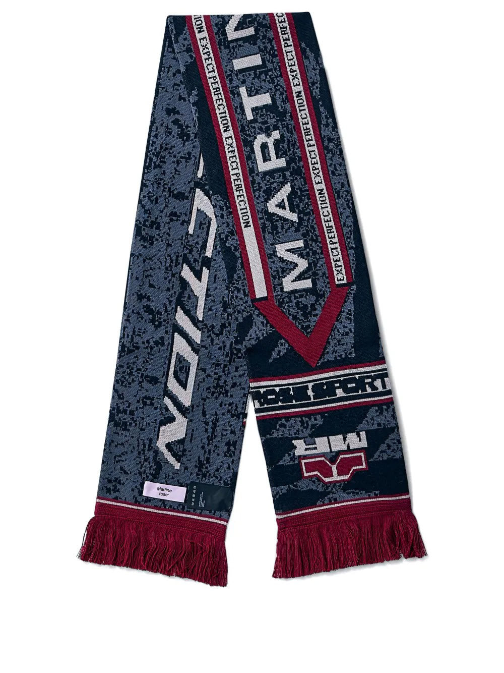 MARTINE ROSE-REVERSIBLE SCARF-1220YA09029 GRYRED – Dope