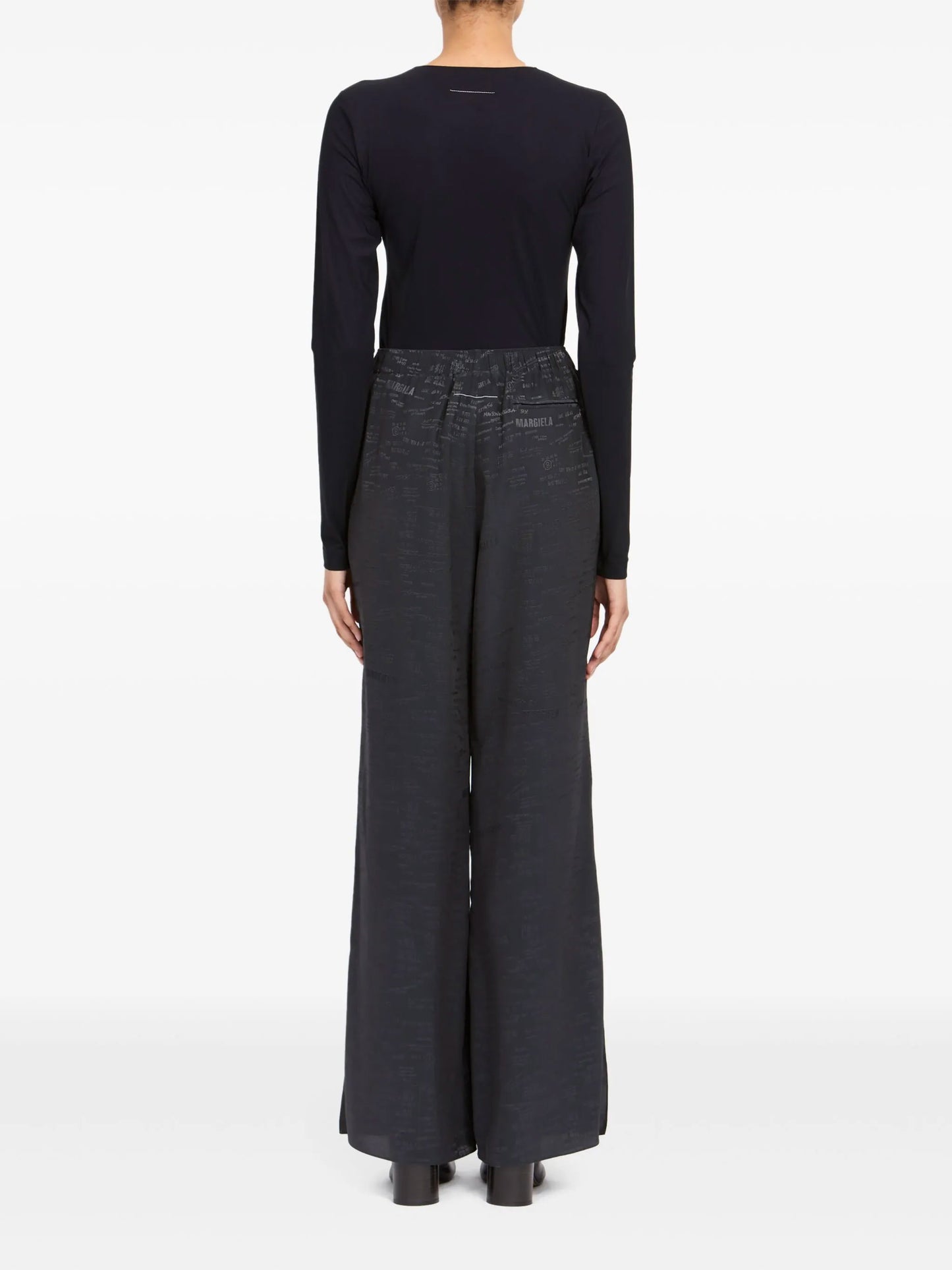 MM6 Maison Margiela-button trousers-