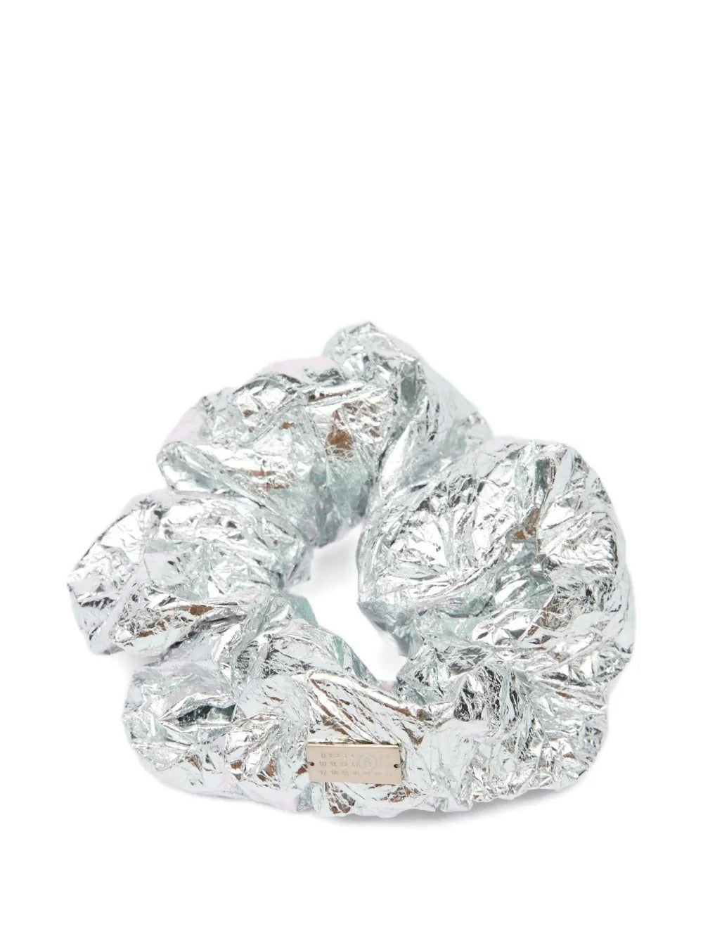 MM6 Maison Margiela-logo-plaque metallic hair band-SM6TW0016P8854