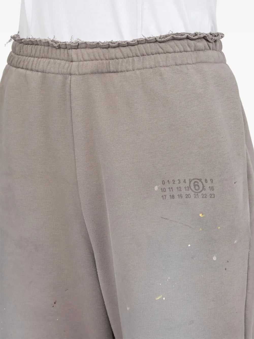 MM6 Maison Margiela-paint-splatter track pants-