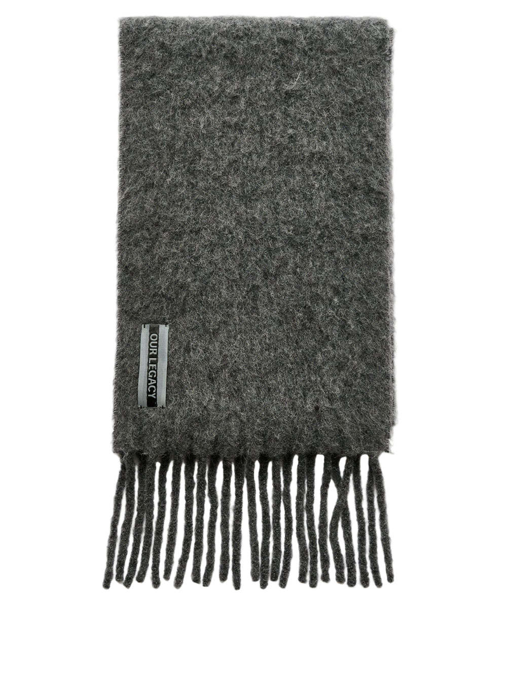 OUR LEGACY-ESTATE SCARF-A4258EPH PHANTOM FUZZY ALPACA – Dope