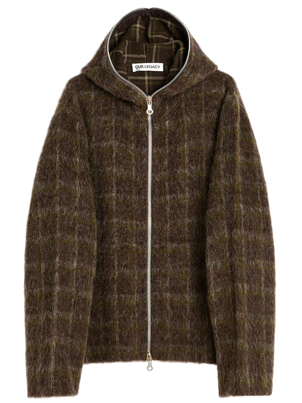 Our legacy FULL ZIP HOOD Boston Check 46 NEW ARRIVAL】 “OUR