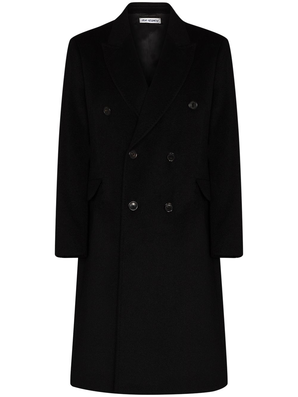 OUR LEGACY-WHALE COAT-M4201WB BLACK HAIRY WOOL – Dope