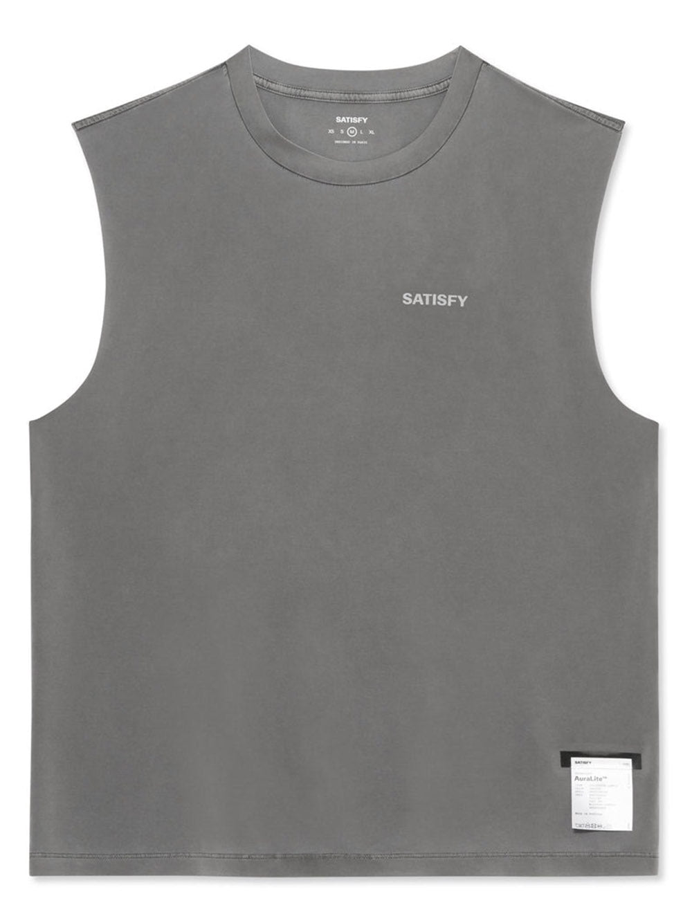 SATISFY-AuraLite Muscle Tee-11031 MINERAL GRAPHITE – Dope