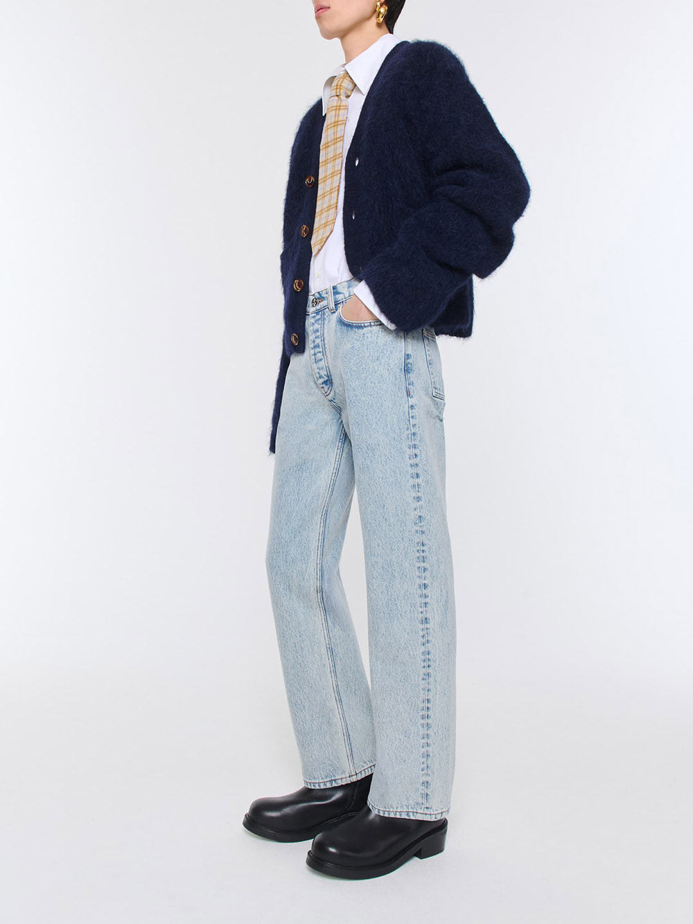 SEFR-CLASSIC CUT JEANS-